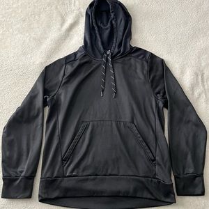 Black workout hoodie